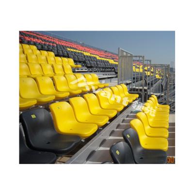 China Durable Football Stadium Seating Chair Arena Chair Flexible Seat Folding Public Seating for sale