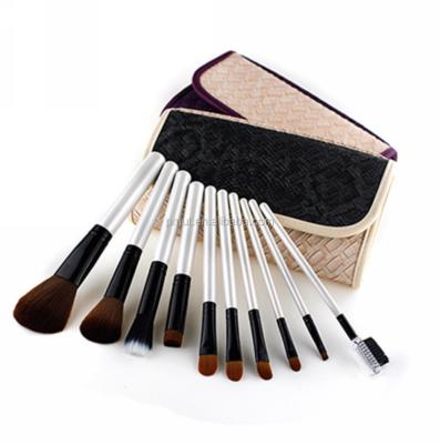 China Angular Blush Baoli vegan pro fashion 10pcs free sample make up brush with kit for artist kozmetik from china for sale