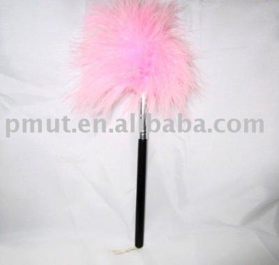 China Angular Blush Marabou Feather Rag Pink for sale