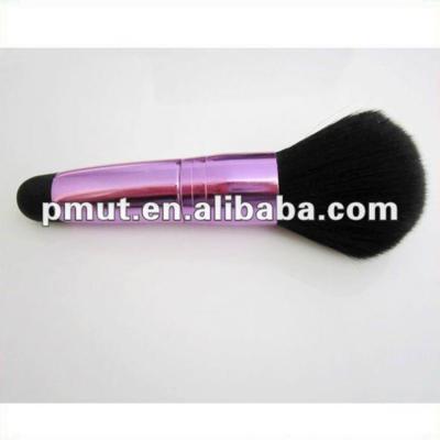 China Angular blush purple powder brush cosmetik for sale