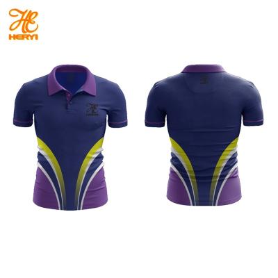 China Wholesale Quick Drying Breathable Custom Made Polo Shirt Men's Anti-Wrinkle Cotton Digital Print Custom Design for sale