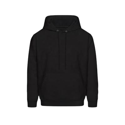 China Anti-wrinkle high quality black custom hoodie men's long hoodie private label genderless custom logo for sale