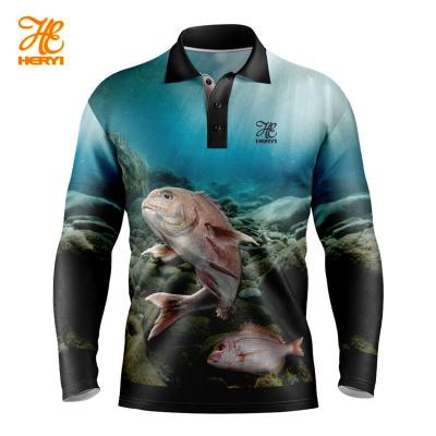 China Custom High Quality Antibacterial 50 Upf 50 Recycled Quick Drying Breathable Long Sleeve Eco-Friendly Fishing Shirt Samples Are Available for sale