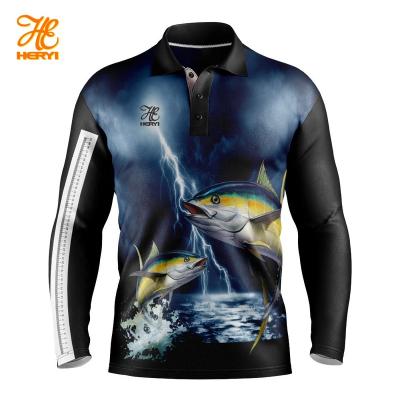 China Wholesale Custom Logo Antibacterial Mens Shirts Summer Wear For Long Sleeve Upf 50+ Quick Dry Fishing Shirt for sale