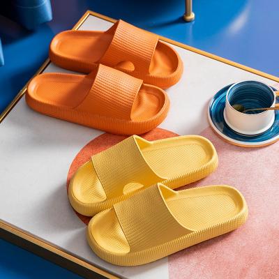 China Women EVA Home Slippers Woman Sandals Fashion To Eva Indoor Bathroom Cloud Sootheze Slippers Thick Platform Flip Flops Non-slip for sale