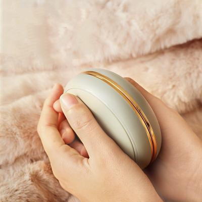 China Convenient New Arrival Portable USB Rechargeable Type-C Power Bank 2 Pocket Side Hand Warmer With Mirror for sale