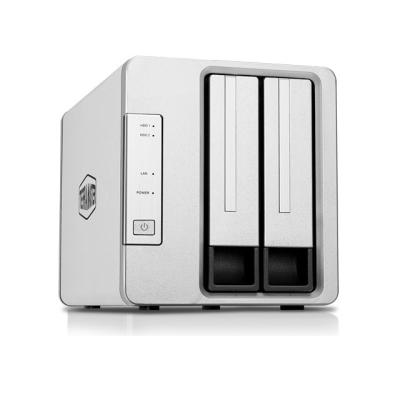 China Wholesale Brand New TerraMaster F2-210 2-Bay Aluminum NAS Manufacturer Made Well for sale