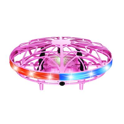 China Other New Arrival Smart Gesture Sensing UFO Induction Vehicle Drone Flight Spinner Radio Control Toys UFO Planes With Led Light for sale