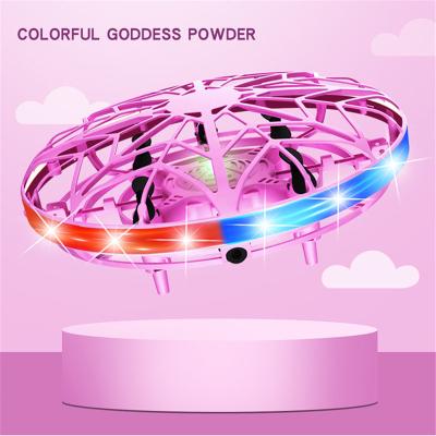 China Other children's flying toys with manual LED drones with flying saucer in sensors for sale