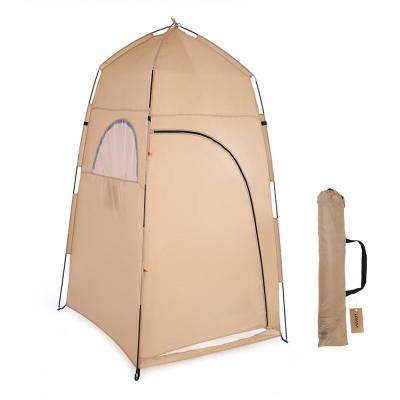 China TOMSHOO PORTABLE Outdoor Shower Bath Changing Room Tent Shelter Camping Beach Privacy Changing Toilet for sale