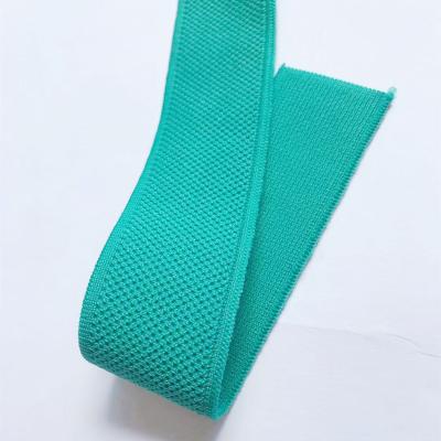 China Cotton Apparel Solid Color Jacquard Rib Knit Polo Collar Cuffs Flat Knitting Collars for sale