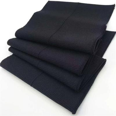 China Jackets Custom High Quality 95%Polyester 5%spandex Knitting Rib Plain Knitted Solid Color Cuff Edge Rib for sale