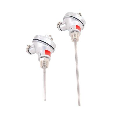 China 202 Type E Pipe Seamless Steam Turbine Body Pt100 Temp Sensor RTD Thermocouple for sale