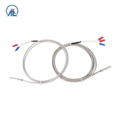 China Shielding China Supplier E J K Type Pt100 High Temperature RTD Thermocouple Detector for sale