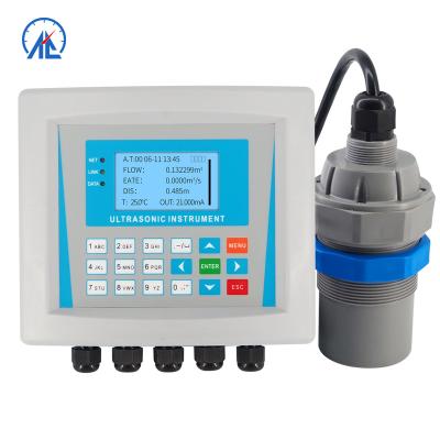 China Triangular Weir Open Channel Flow Meter Split Type Ultrasonic Flow Meter Price RC-MQ-202 for sale