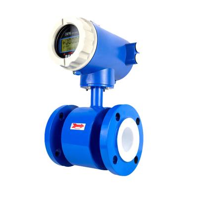 China Long Lifespan Digital Electromagnetic Magnetic Flow Meter Water Flow Sensor Electromagnetic Flow Meter Converter RC-LDG-FT for sale