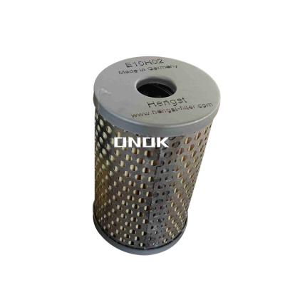 China Hydraulic Filter Paper Steering Control Oil Filter E10H02 299348 2966261 01902137 for sale