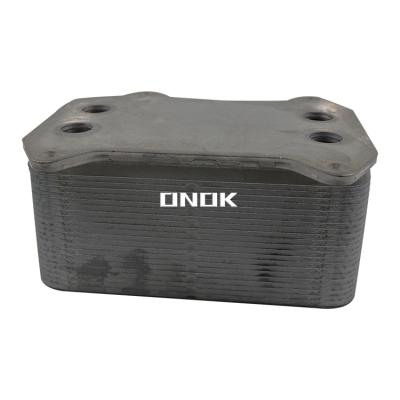 China European metal truck spare parts diesel engine oil cooler OEM 1387035 1667565 for DAF TRUCK for sale