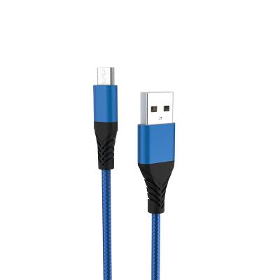 China Fast Charging and High Speed ​​Data Transfer Wholesale Braided Micro USB Cable 5 Pin Android Cable for Nokia 3FT for sale