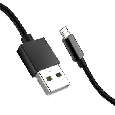 China Fast Charging And High Speed ​​Data Transfer Nylon Micro Usb Cable Micro Usb Cable One End Cable For Samsung for sale