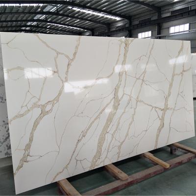 China New Design Modern Calcutta Quartz Slab, Artificial Quartz Slab Price for sale