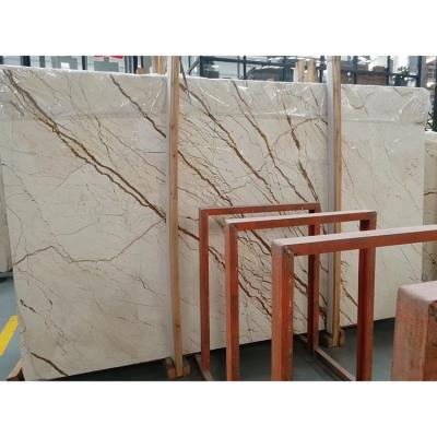 China Sofitel Lightning Gold Fantastic Beige Marble Contemporary Beige Gold Marble Stone Marble for sale