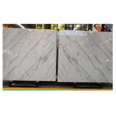 China Bruce Gray Book Match Modern Marble Slab, Gray Marble, Light Gray Marble Price for sale