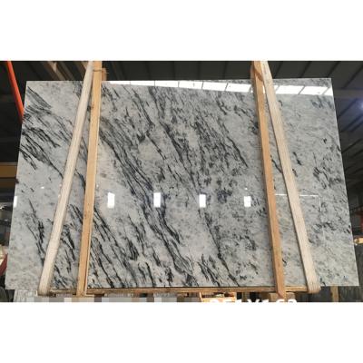 China shopping & Home Building Projects Crystal Blue Onyx, Ice Jade Marble with Black Veins for Countertop, Floor Tile, Wall Strip for sale