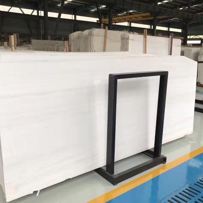 China Modern Polar White Turkey Bianco Domomite Stone Star White Marble Slab for sale