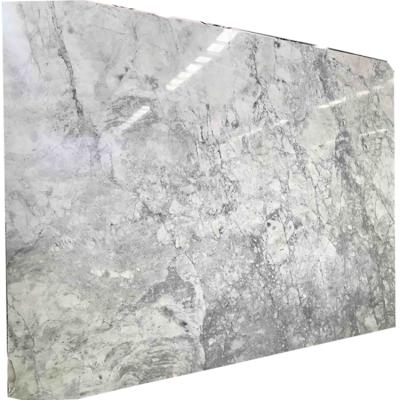 China Modern Natural Brazilian Extra Calacatta Quartzite Slab Super White Stone for sale