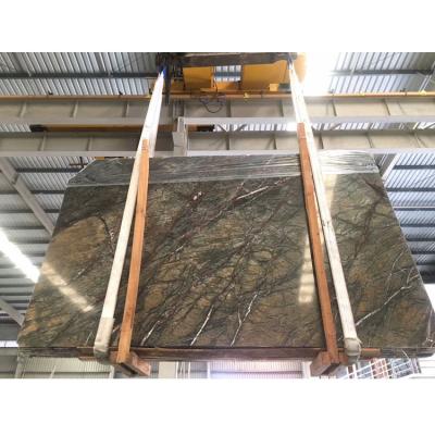 China shopping & Indian Popular Cheap Forest Green Marble Home Building Projects, Rain Forest Green Marble, Forest Green Marble Price for sale