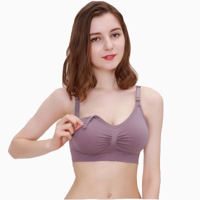 China Changzhou QUICK DRY custom made ladies lift up period maternity bras xxx pregnant and nursing comfortable for sale