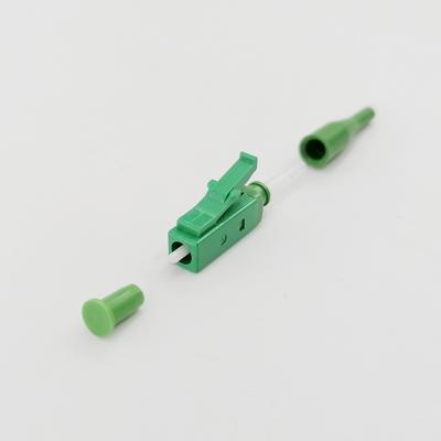 China High quality FTTH Lc/APC fiber optic connector kit OEM single mode simplex 0.9mm fiber optic connector for sale