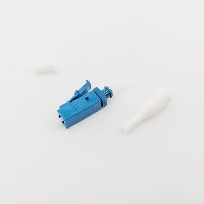 China Hot sale LC/UPC fiber optic connector parts single mode simplex 0.9mm fiber optic connector for FTTH for sale