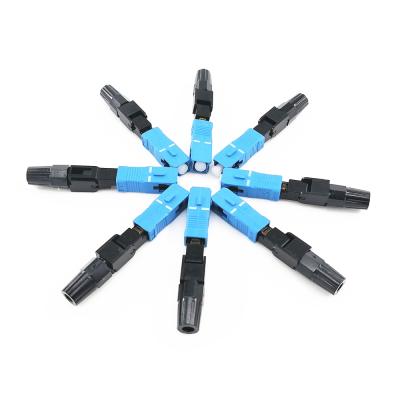 China Other SC UPC SC APC Media Connector Quick Connector Fiber Optic Fast Scope Set for sale