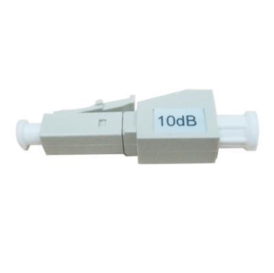 China FTTH Male To Female Multimode Type Attenuators LC/PC Fiber Optic Connector Attenuator 10dB 50/125 mm for sale