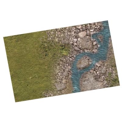 China Eco-Friendly Rubber Neoprene Battle Game Mat for sale