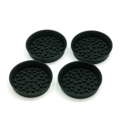 China Sustainable Car Accessories Silicone Car Coaster Cup Mat For Standard Cup Holder In All Vehicles for sale