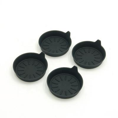 China 4pcs Sustainable Per Set Silicone Car Cup Holder Coaster Keep Your Car Clean And Dry for sale