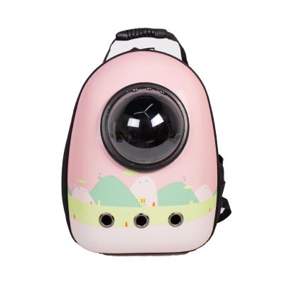 China New Capsule Cat House Portable Kennel Backpack Breathable Travel Bag Aviation Case Pets Bag for sale