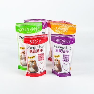 China Small pet bedding pet bath sand stabilized feeds animal care products small animals summer heat hamster bear golden cat litter for sale