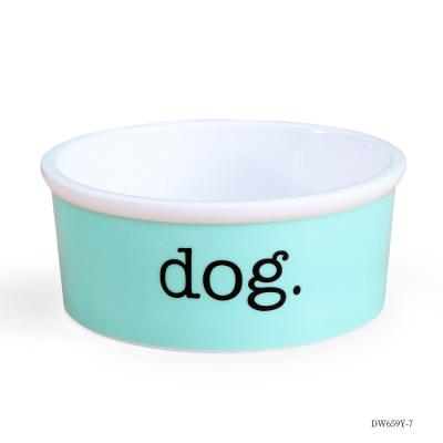 China Dogs Fashion Customizable Cartoon Pet Cat And Dog Creative Ceramic Feeder Bowl for sale