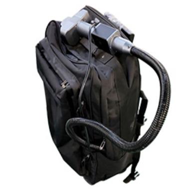 China PVC Backpack and Luggage Portable Laser Cleaning Machine for Derusting and Cleaning High Level Equipment for sale