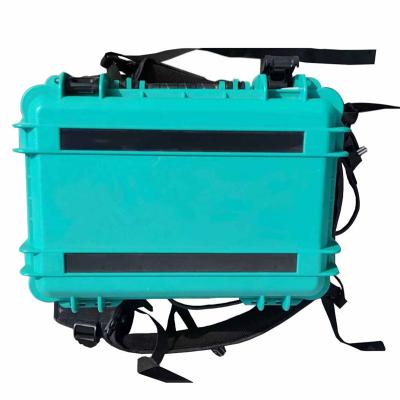 China Portable Small 50W 100W PVC Backpack Pulse Laser Cleaning Laser Rust Removal Machine for sale