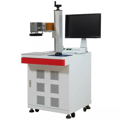 China air cooled desktop fiber laser marking machine 20w 30w 50w 100w 120w for metal material for sale