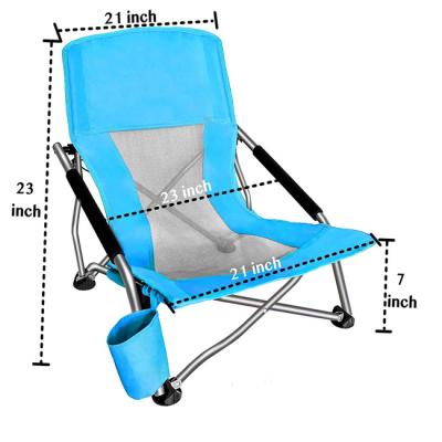 China Traditional Heavy Duty 136kgs 1000D Polyester Outdoor Beach Chair for sale