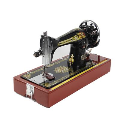 China Garment shops JA2-1 DOMESTIC SEWING MACHINE HANDLE WITH BASE AND COVER BLACK COLOR for sale