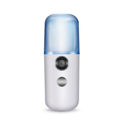 China Wholesale Cute Electric Mini White Nano Mister Machine Nourishing Mist Sprayer for sale