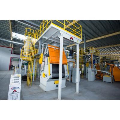 China Building Material Shops Wire Machine And Through Type Shot Blasting Belt Shot Blasting Machine for sale