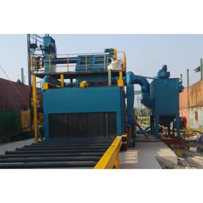 China Building Material Stores CE /ISO Approved High Efficiency Automatic Shot Blasting / Continuous Sand Blast Machine for sale